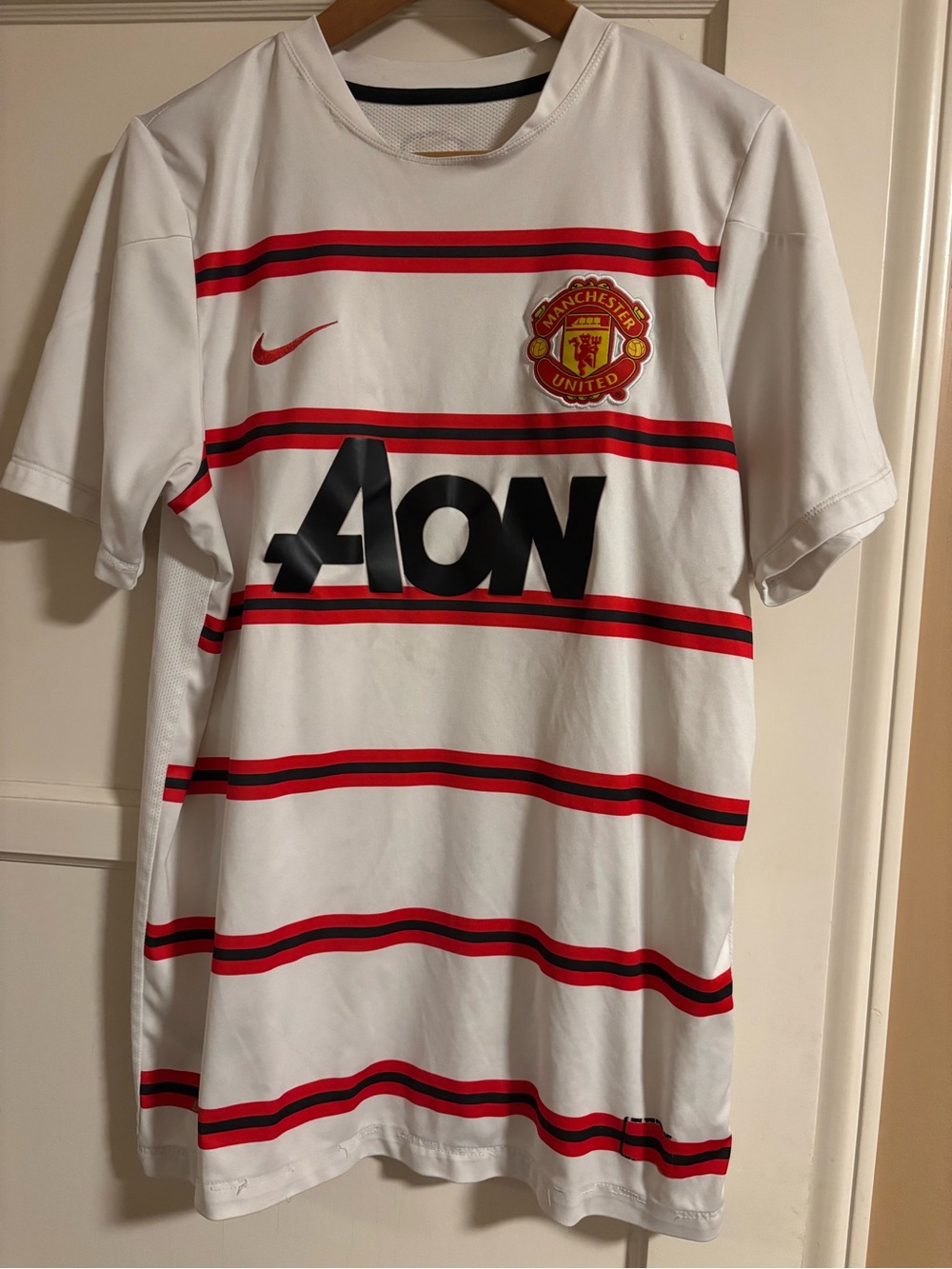 Nike Manchester United Authentic Soccer Football Adult Jersey L